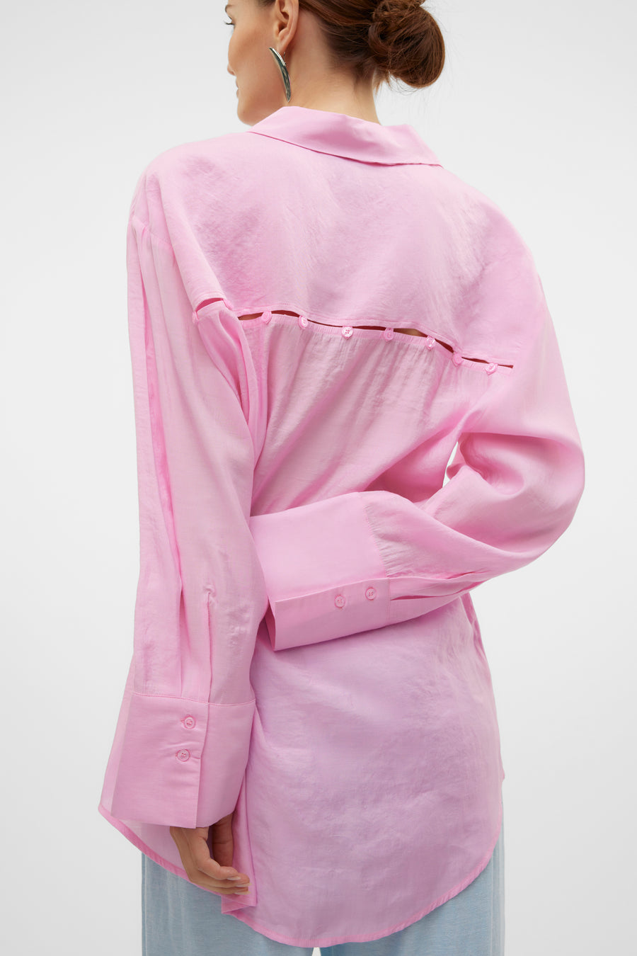 Hemd met lange mouwen - roze