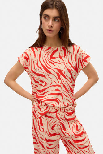 T-shirt à manches courtes - rouge - VERO MODA®