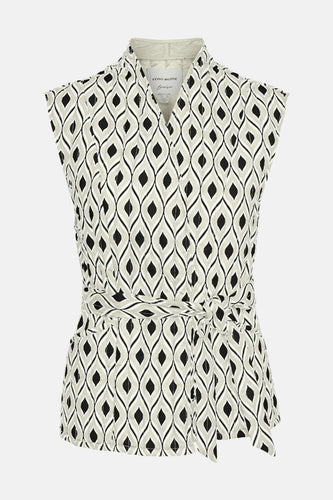 VMVARIA S/L WAISTCOAT WVN BTQ GA