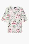 VMMIRANDA 2/4 V-NECK TOP WVN VIP