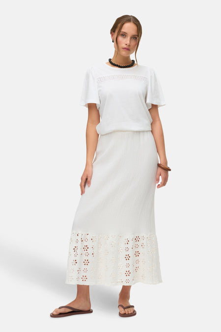 Blouse (korte mouwen) wit - VERO MODA®