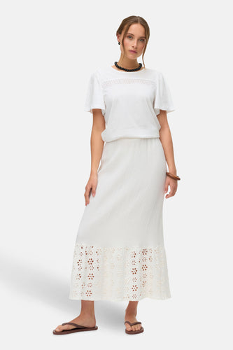 Blouse (korte mouwen) wit - VERO MODA®