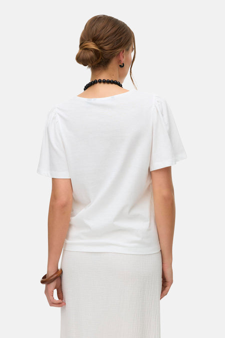 Blouse (korte mouwen) wit - VERO MODA®