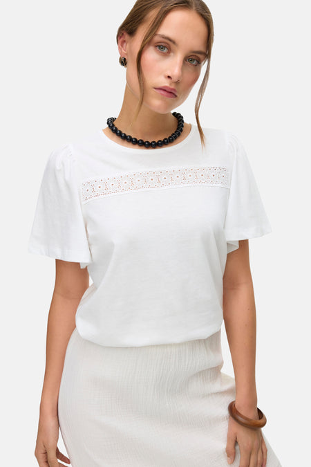 Blouse (korte mouwen) wit - VERO MODA®