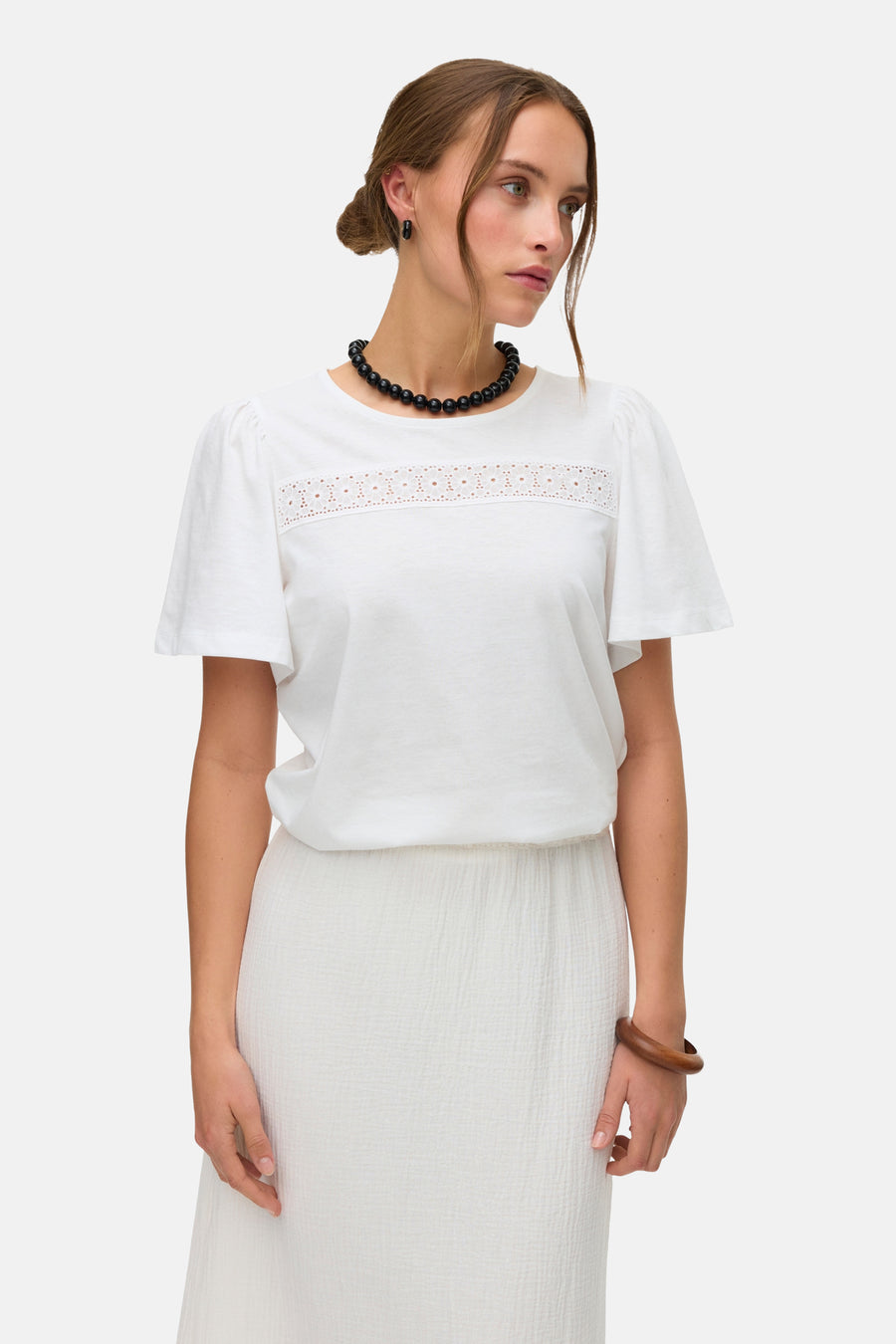 Blouse (korte mouwen) wit - VERO MODA®