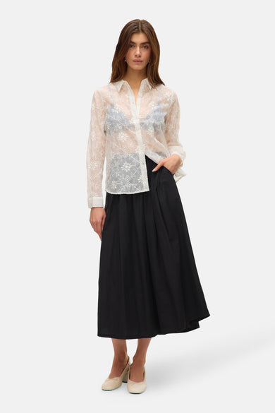 Hemd (lange mouwen) Wit - VERO MODA®