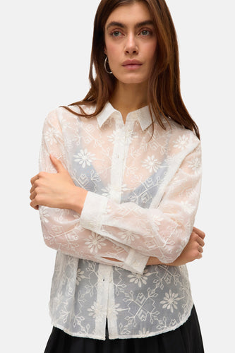 Chemise à manches longues - blanc - VERO MODA®