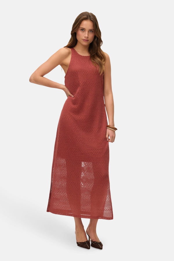VMSUMMER SL HALTERNECK 7/8 DRESS JRS