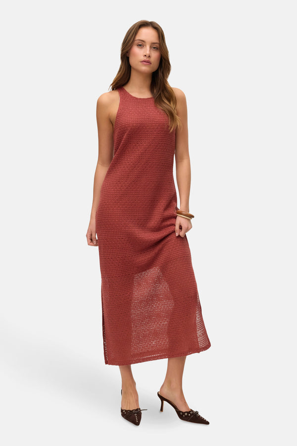 VMSUMMER SL HALTERNECK 7/8 DRESS JRS