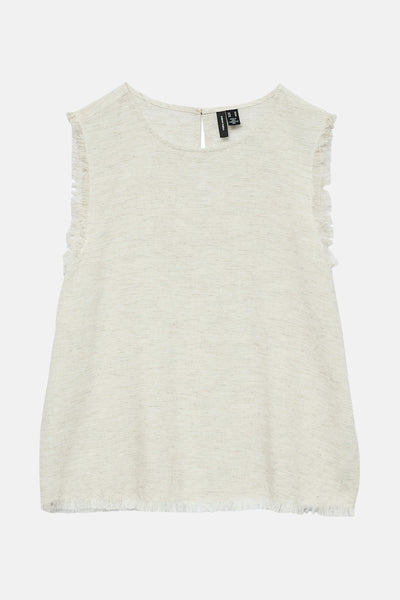 Top (zonder mouwen) Ecru - VERO MODA®