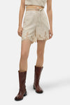 VMSOFFIE MW EMBROIDERY LONG SHORTS
