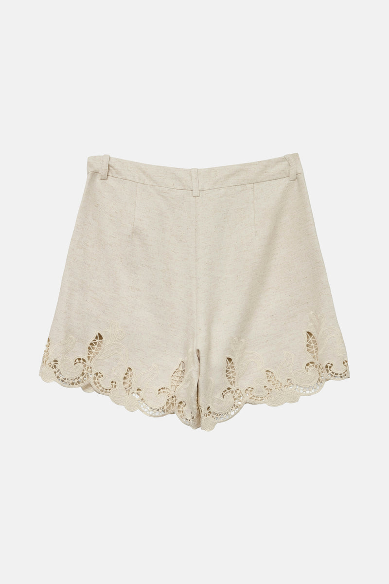 VMSOFFIE MW EMBROIDERY LONG SHORTS