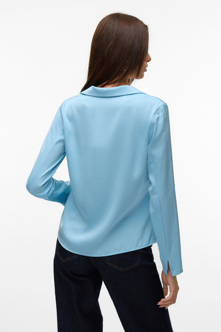 VMMARY LS TIE TOP WVN GA
