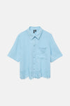 VMOTTA 2/4 SHIRT WVN GA