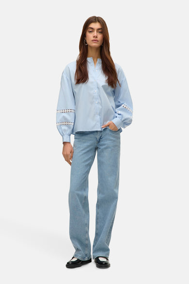VMJANNI TAPE LS SHIRT WVN