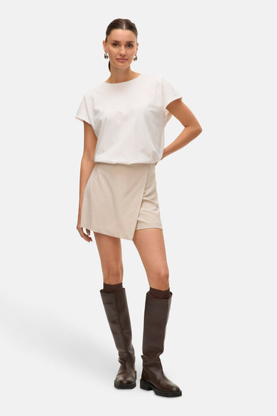 T-shirt met korte mouwen - wit