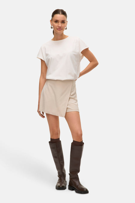 T-shirt met korte mouwen - wit