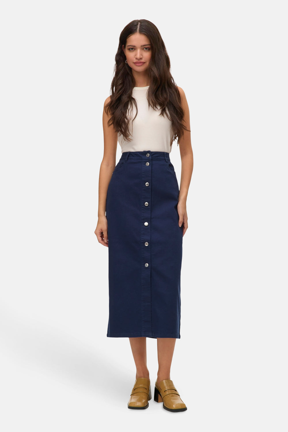 Rok (lang) Blauw - VERO MODA®