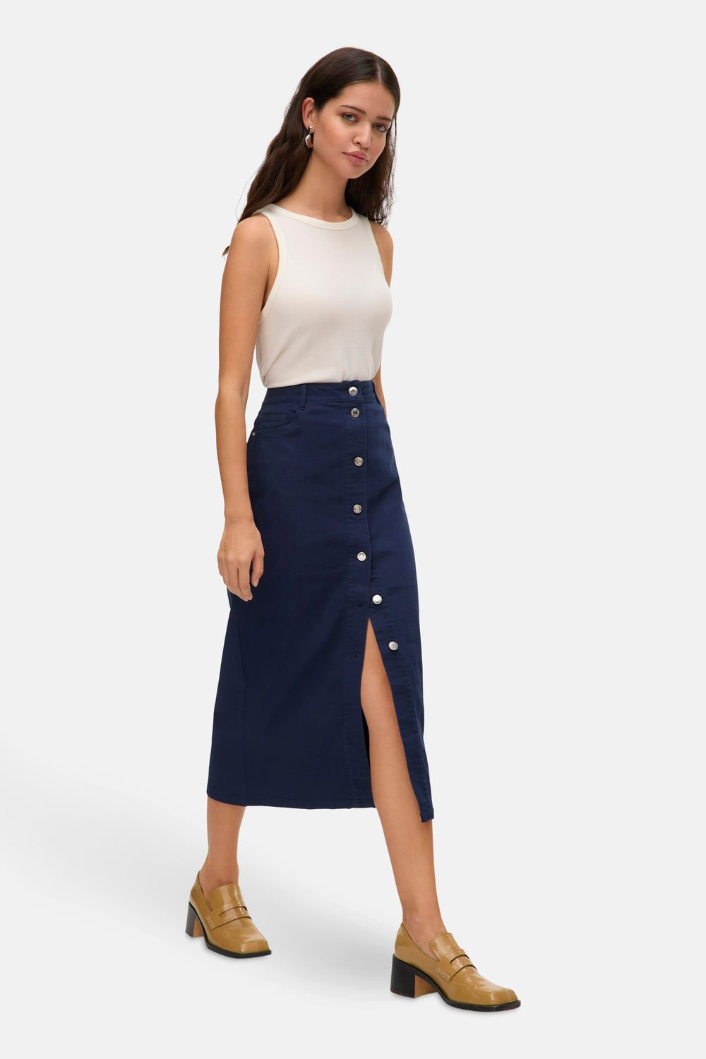 Rok (lang) Blauw - VERO MODA®
