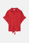 VMFLEUR SS BOW SHIRT