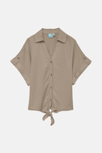 Hemd met korte mouwen - beige - VERO MODA®