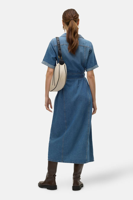 Kleedjes (korte mouwen) Blauw - VERO MODA®