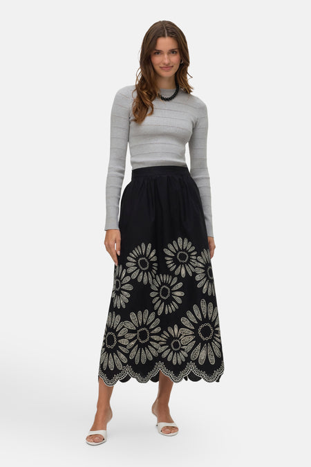 Rok 3/4 Zwart - VERO MODA®