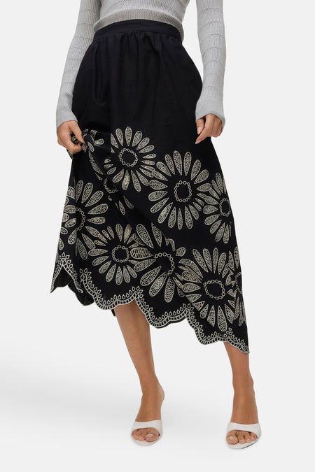 Rok 3/4 Zwart - VERO MODA®
