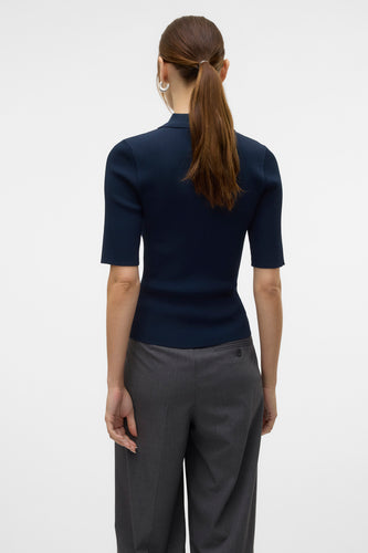 Polo à manches courtes - bleu - VERO MODA®