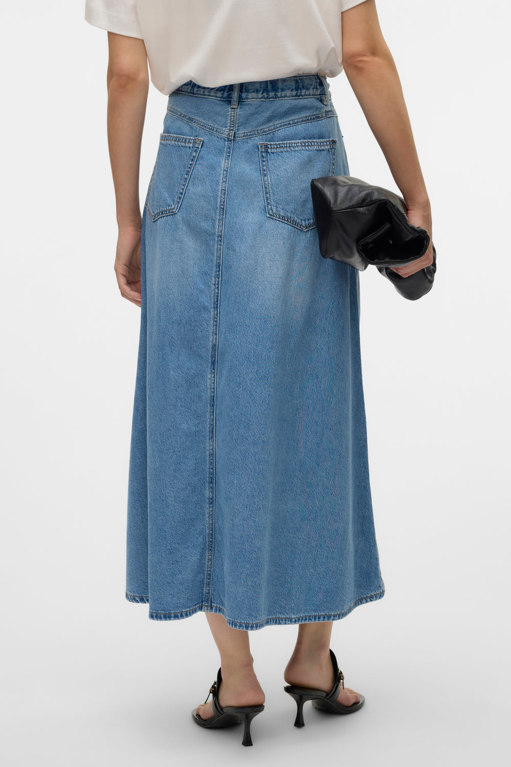 Rok (lang) Light blue denim - VERO MODA®