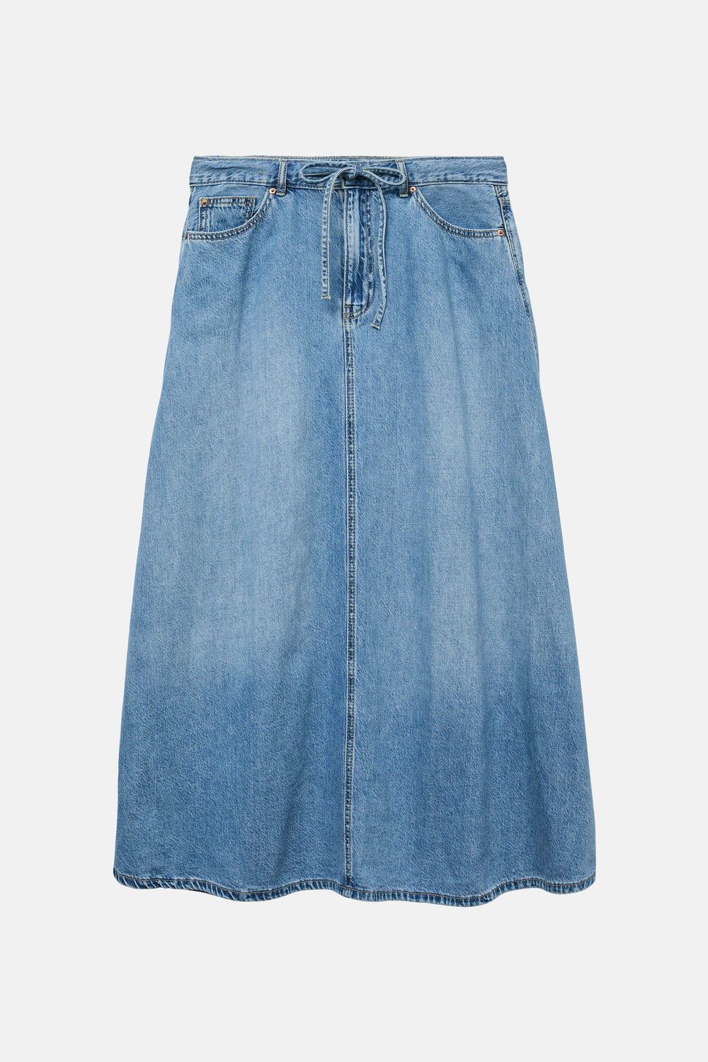 Rok (lang) Light blue denim - VERO MODA®