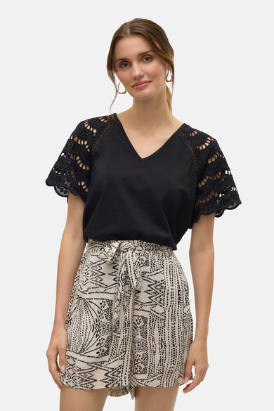 T-shirt à manches courtes - noir