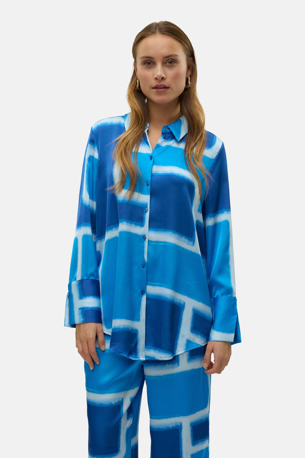 Hemd (lange mouwen) Blauw - VERO MODA®