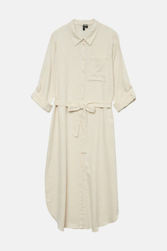 Kleedje met lange mouwen - beige - VERO MODA®