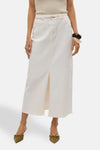 VMLIZZY HR BELT LONG SLIT DNM SKIRT