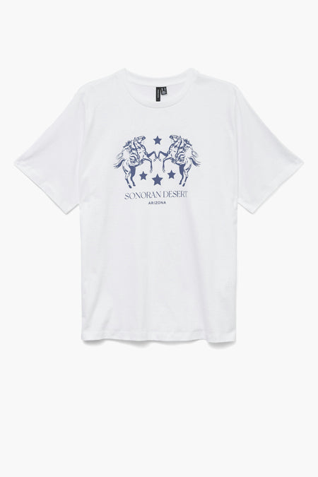 T-shirt met korte mouwen - wit