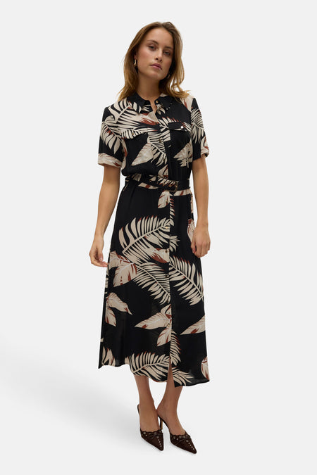 Kleedjes (korte mouwen) Zwart - VERO MODA®