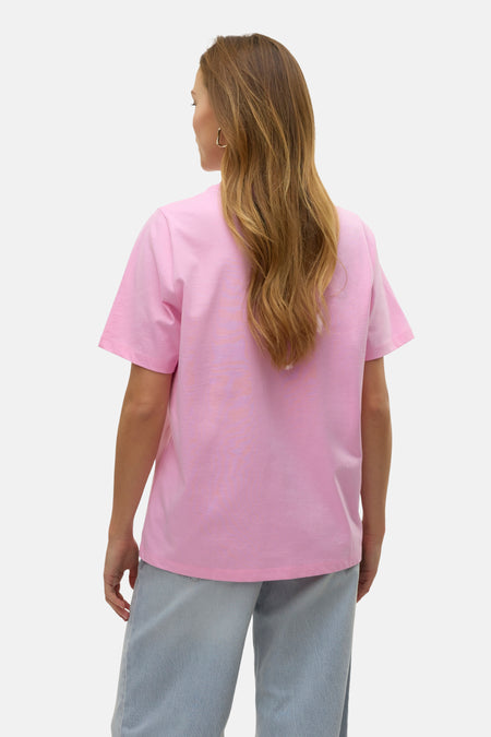 T-shirt met korte mouwen - roze