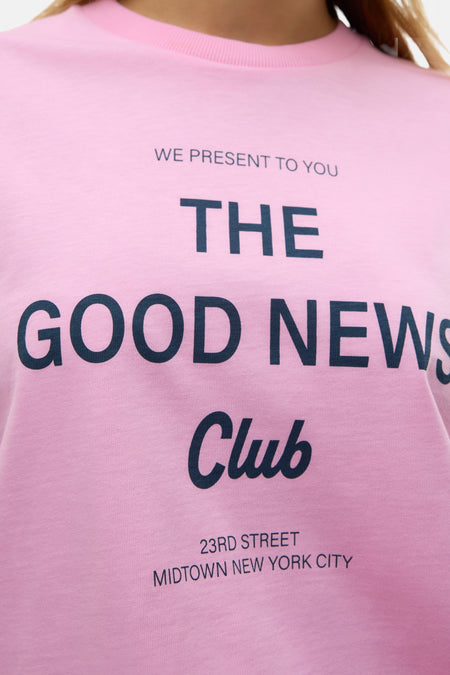 T-shirt met korte mouwen - roze