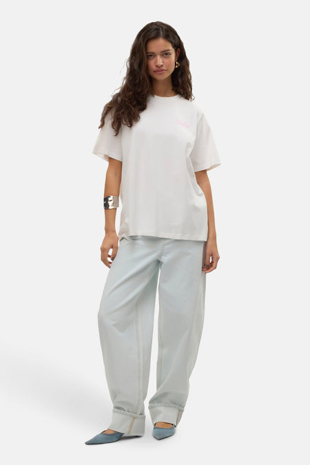 T-shirt met korte mouwen - wit
