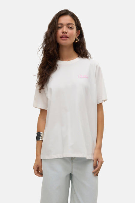 T-shirt met korte mouwen - wit