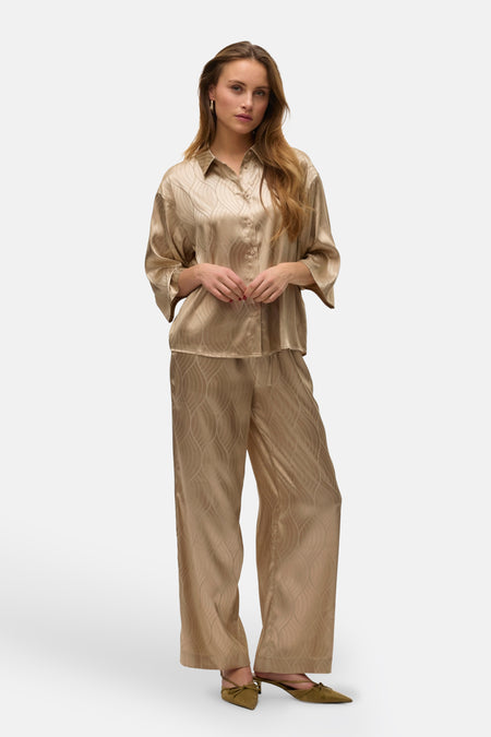 VMBRIELLE 3/4 SHIRT WVN BTQ