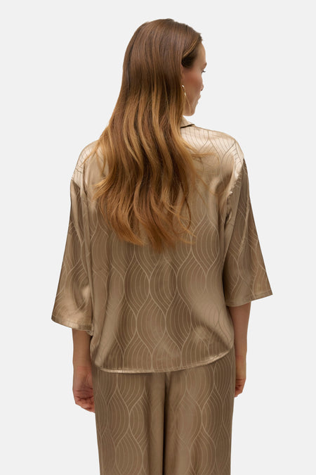 VMBRIELLE 3/4 SHIRT WVN BTQ