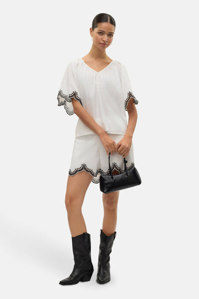 Blouse 3/4 Wit - VERO MODA®