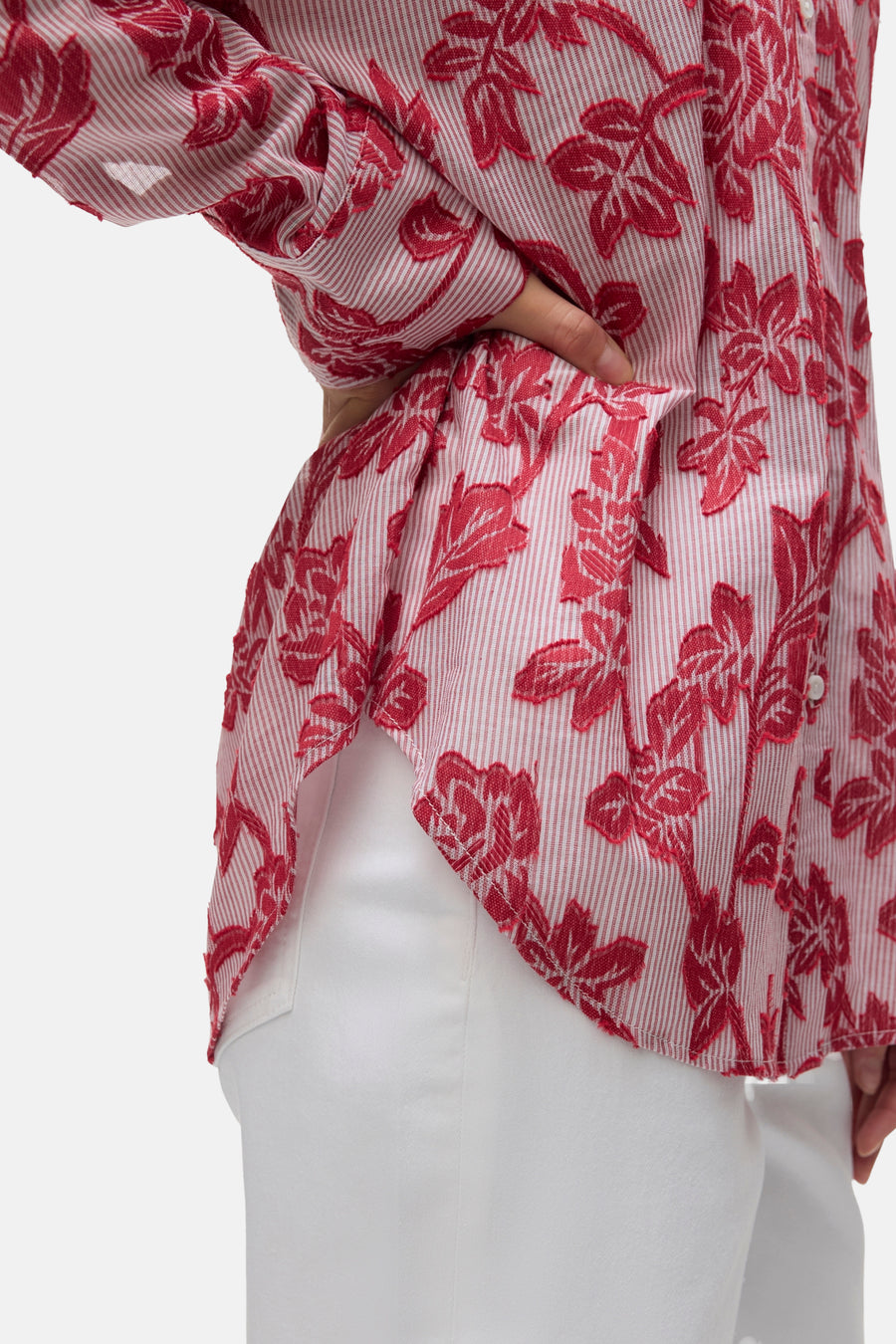 Hemd met lange mouwen - rood - VERO MODA®