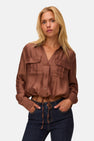 Chemisier (manches longues) brun - VERO MODA®