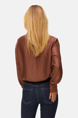 Chemisier (manches longues) brun - VERO MODA®