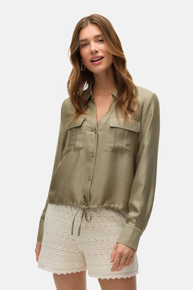 VMTOMA LS TIE SHIRT WVN
