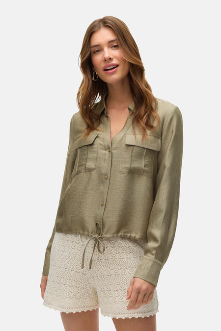 VMTOMA LS TIE SHIRT WVN