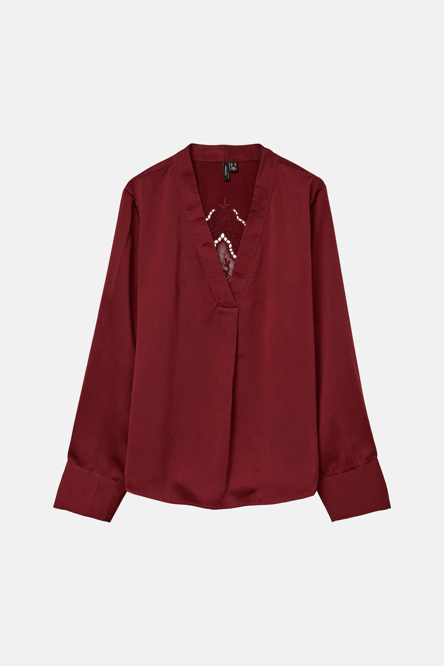 Blouse met lange mouwen - rood - VERO MODA®